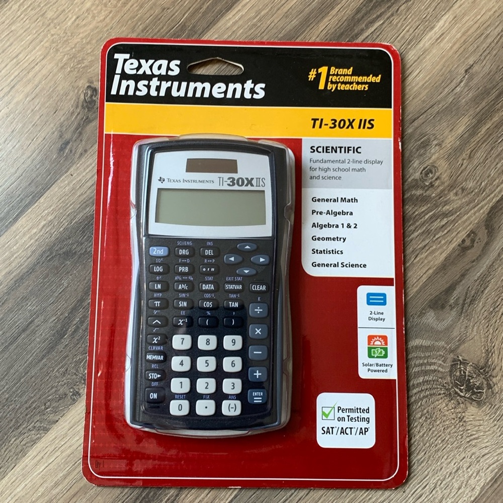 Texas Instruments TI-30X IIS calculator. New.
